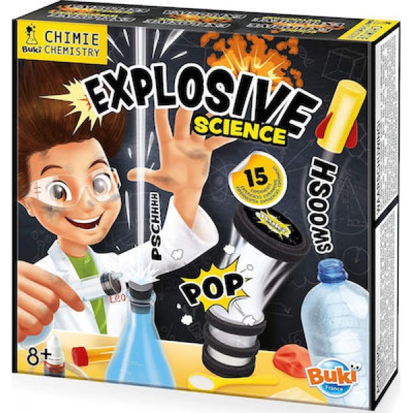 Buki Explosive Science 15 Πειράματα 2161 (2021) ΠΡΟΪΟΝΤΑ alfavitari.com