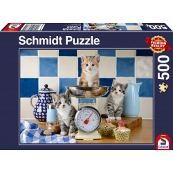 Δεσύλλας - Schmidt Παζλ 500 τμχ  Γάτες στην κουζίνα 58370 (2021) ΠΡΟΪΟΝΤΑ alfavitari.com