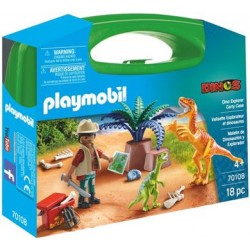 Maxi Βαλιτσάκι Εξερευνητής & Δεινόσαυροι Playmobil 70108 (2021) ΠΡΟΪΟΝΤΑ alfavitari.com
